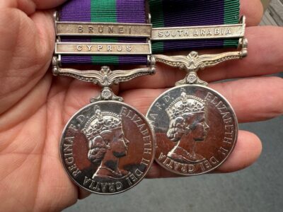 General Service & Campaign Service medals