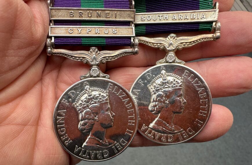 General Service & Campaign Service medals