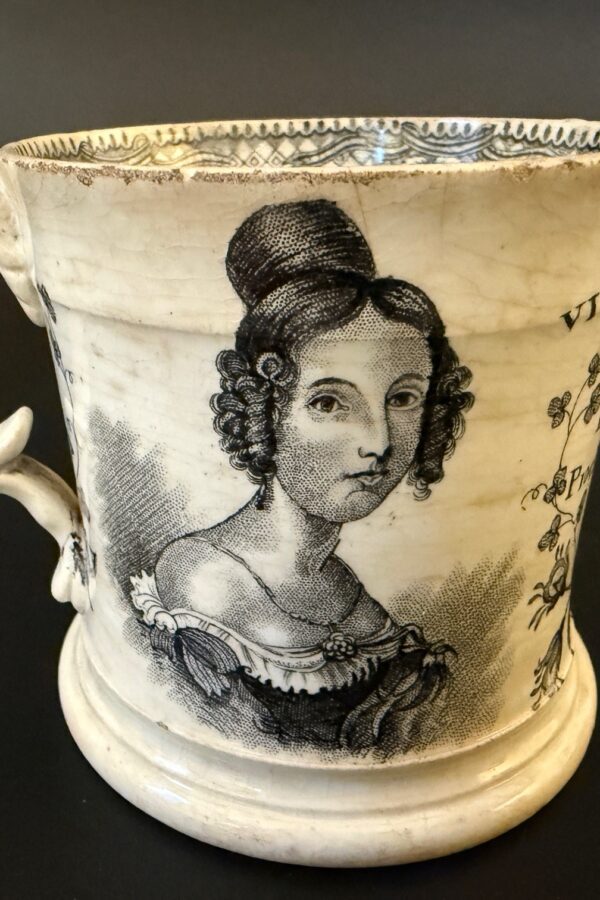 Queen Victoria coronation mug