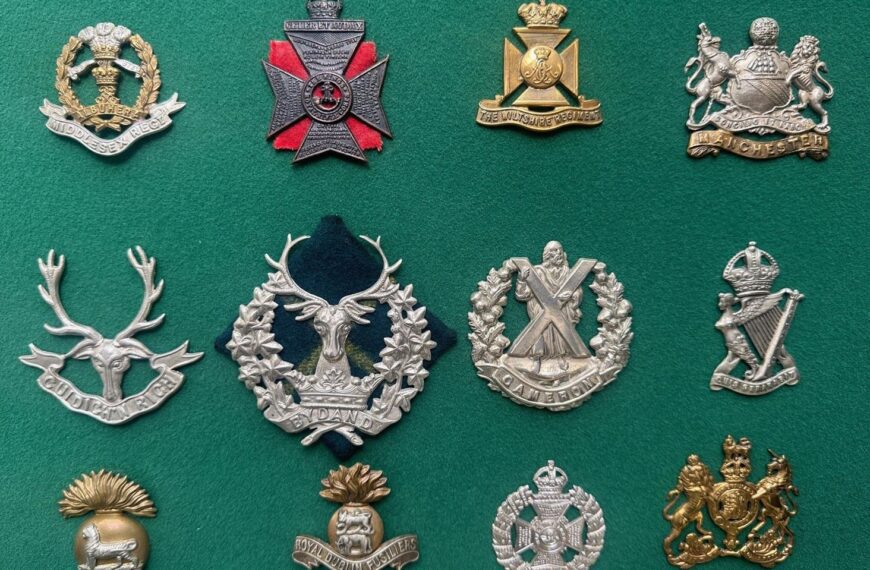 Regimental Badges Come to Charterhouse