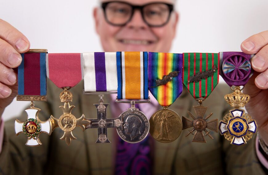 Lifetime Medal Collection Comes to Charterhouse