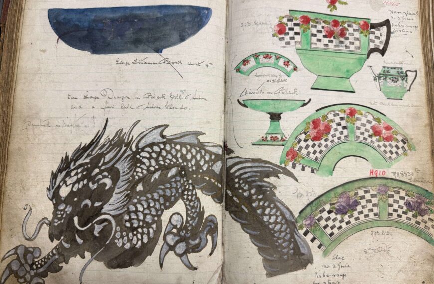 Rare Royal Doulton Pattern Book Comes to Charterhouse